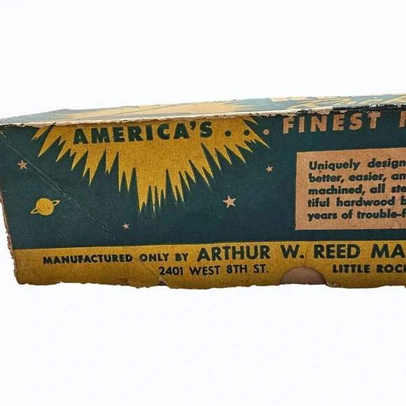 Old Reed's Nut Cracker Model-300 Original Box Made U.S.A 1950s Working Condition - Picture 12 of 16